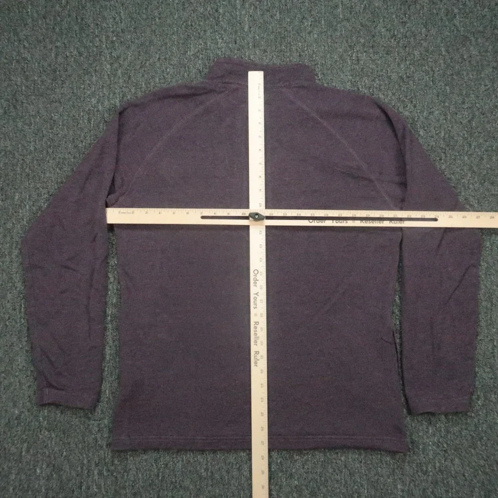 Travis Mathew Pullover Mens Medium Red Quarter Zip Modal Blend Stretch‎ Pockets